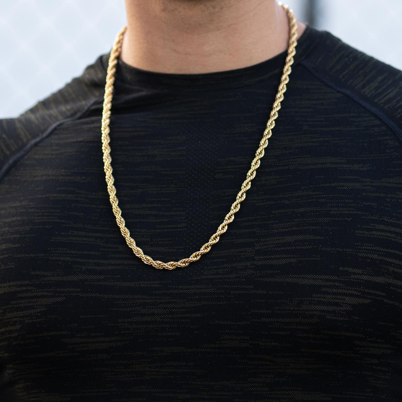 Cadena Lazo - Oro laminado 18 kilates