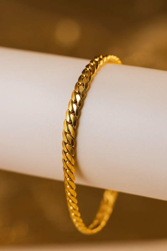 ⭐⭐⭐⭐⭐ Pulsera Serpiente- Oro laminado 18k